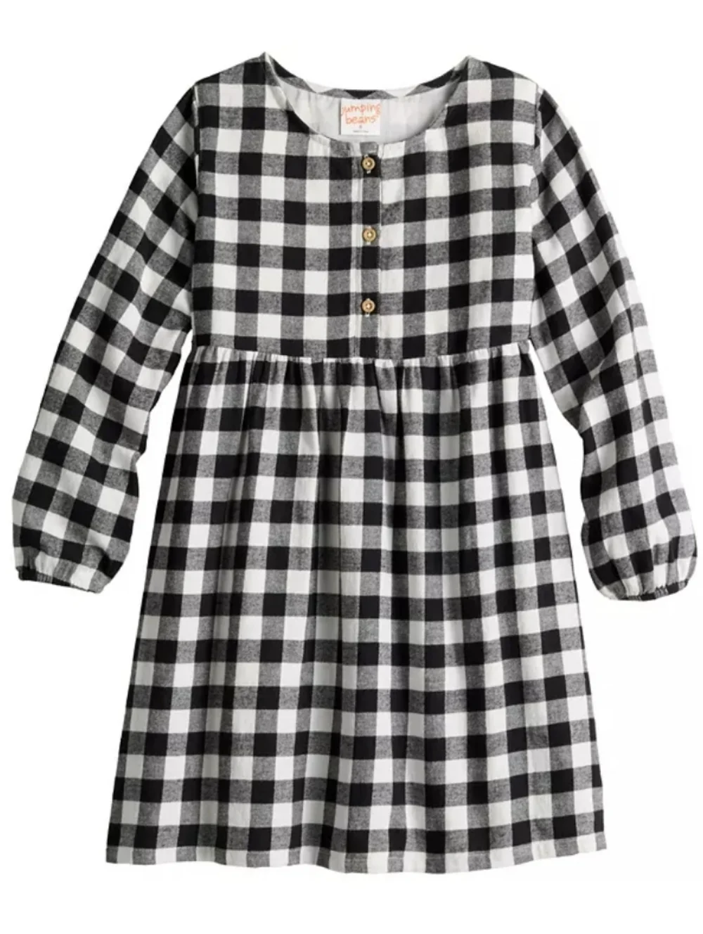 Jumping Beans Flannel Dress- 5T